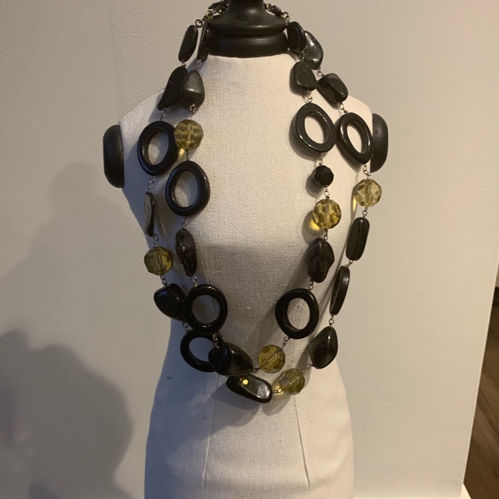 White House Black Market beaded necklace